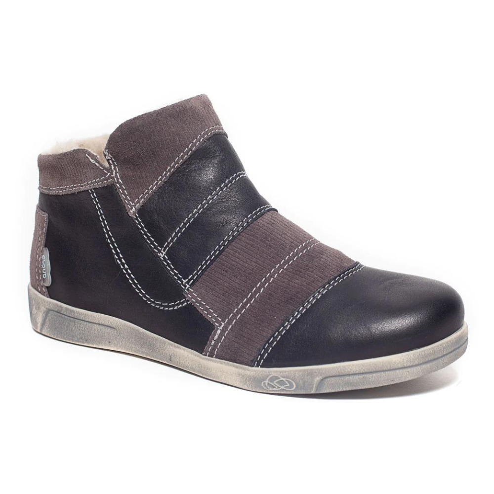 Cloud Footwear Accalia Velvet Black Wool Lining Boot Women s