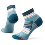 Smartwool Hike Light Cushion Margarita Twilight Blue Ankle Socks (Women's)