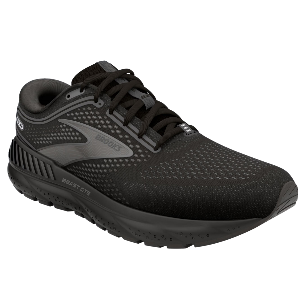 Brooks Beast GTS 23 Black/Ebony/Gunmetal Running Shoe (Men's) | Mar-Lou Shoes
