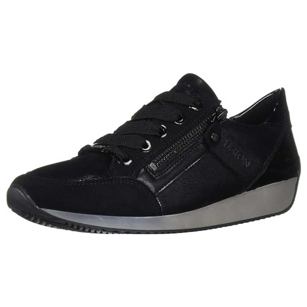 Ara Shoes Ara Schuhe Damen Fusion Ara Lola Black Combo Sneaker