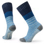 Smartwool Everyday Popcorn Cable Full Cushion Deep Navy Crew Socks (Women's)