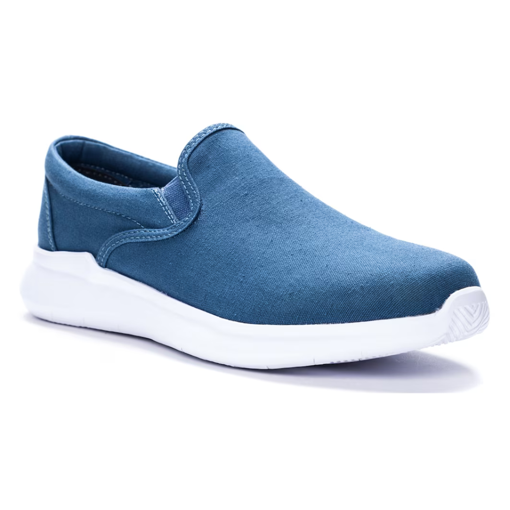 Propet Finch Blue Slip-On (Women's) | Mar-Lou Shoes