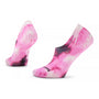 Smartwool Everyday Far Out Tie Dye Print Power Pink No Show Socks (Women's)