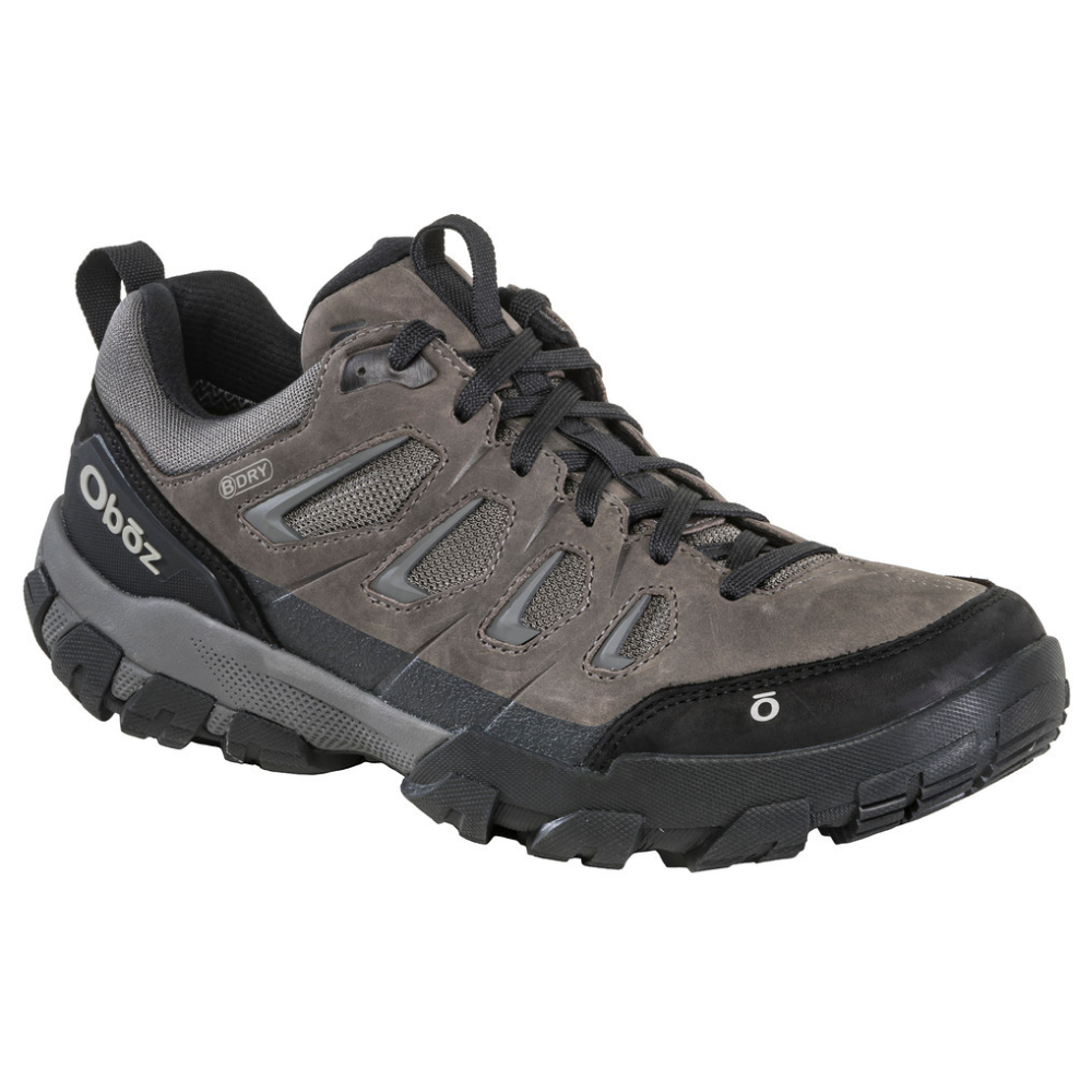 Oboz Sawtooth X Low Charcoal Waterproof Hiking Shoe (Men's) | Mar-Lou Shoes