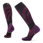 Smartwool Run Targeted Cushion Compression Over The Calf Black Socks (Women's)