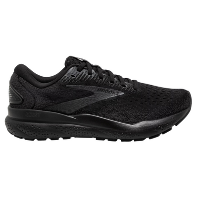 Brooks Ghost 16 Black/Black/Ebony Running Shoe (Men's) | Mar-Lou Shoes