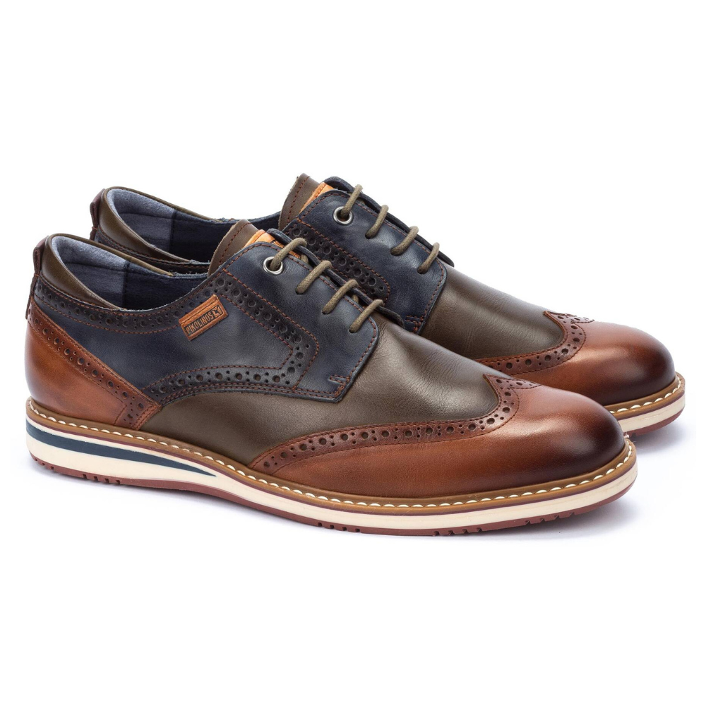 Pikolinos Avila Brandy Leather Shoe (Men's) | Mar-Lou Shoes