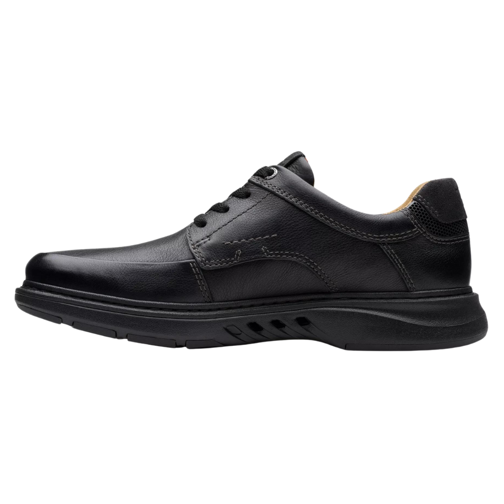 Clarks mens black work shoes shop