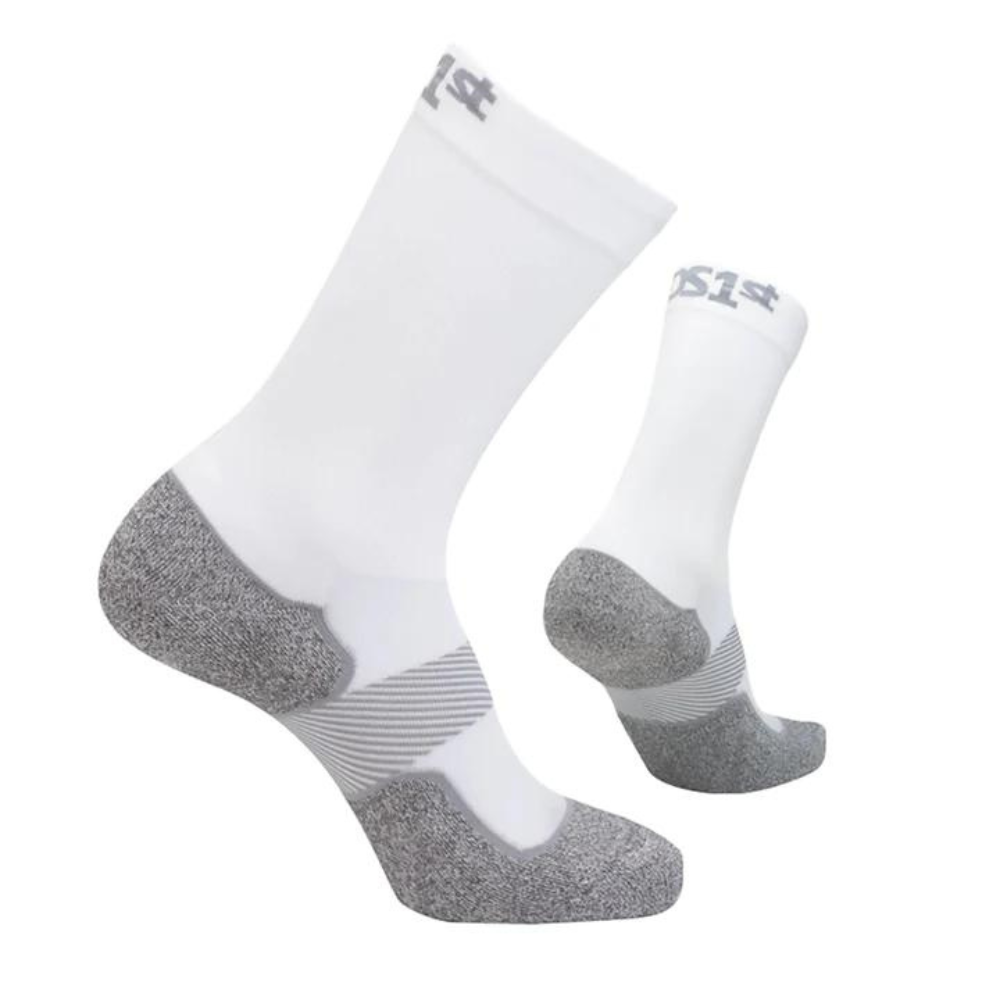OS1st Pickleball Crew White Socks (Unisex) | Mar-Lou Shoes
