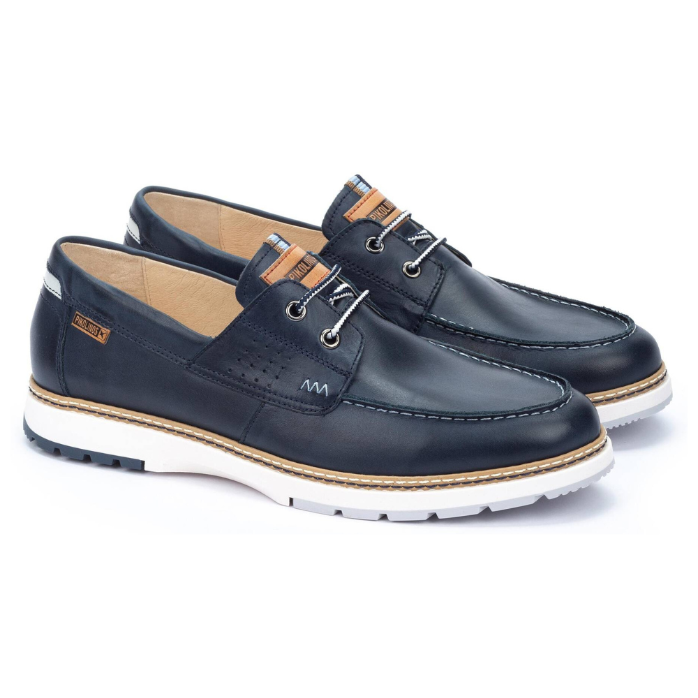 Pikolinos Olvera Blue Leather Loafer (Men's) | Mar-Lou Shoes