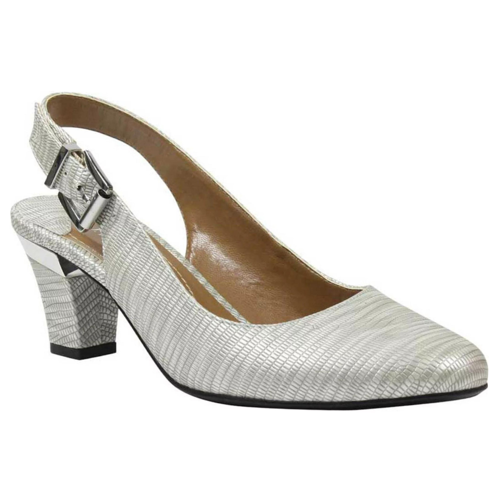 J. Renee Malree Dove Gray Heel (Women's) | Mar-Lou Shoes