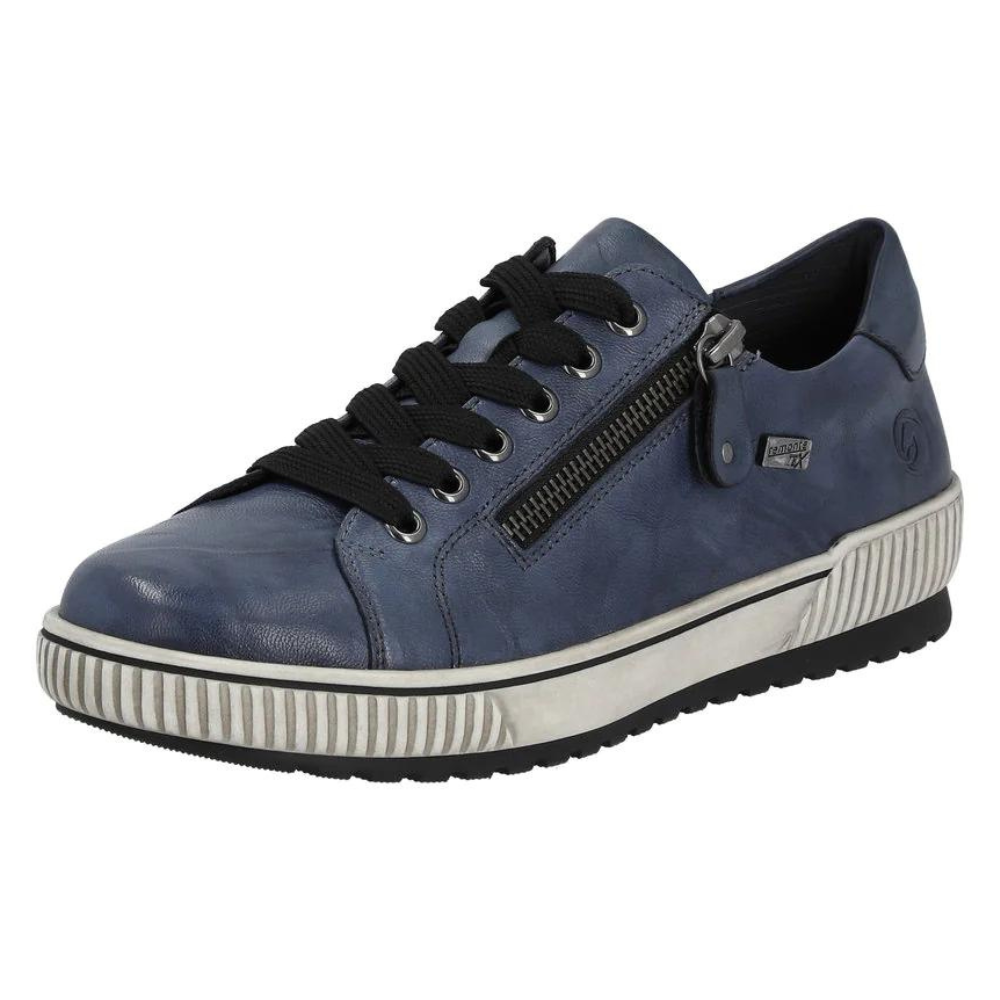 Remonte D0700 Maditta 00 Royal Leather Sneaker (Women's) | Mar-Lou Shoes