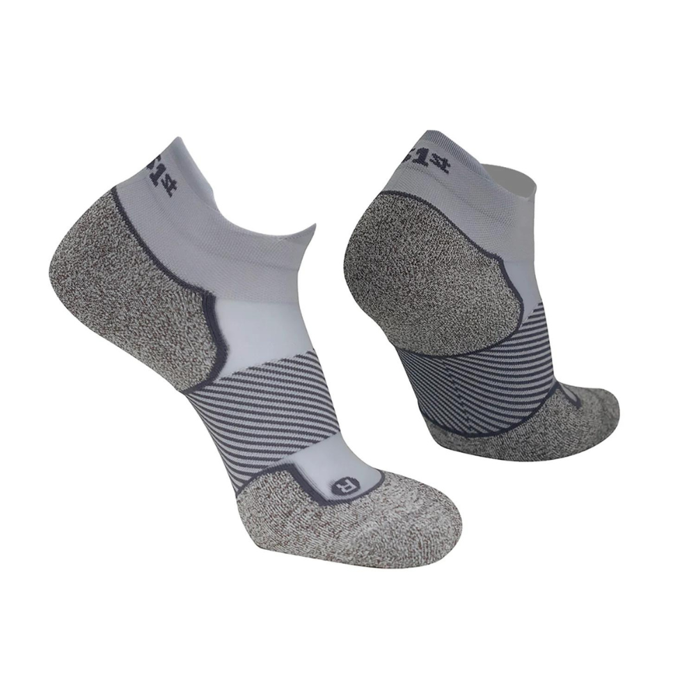 OS1st Pickleball No Show Grey Socks (Unisex) | Mar-Lou Shoes