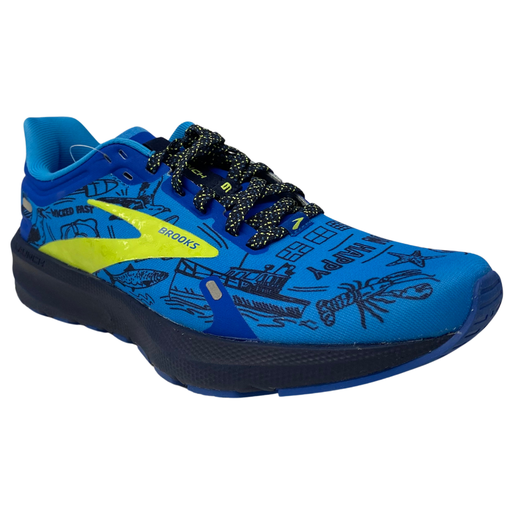 Brooks Launch 9 Blue/Nightlife/Peacoat Running Shoe (Women's) | Mar-Lou Shoes
