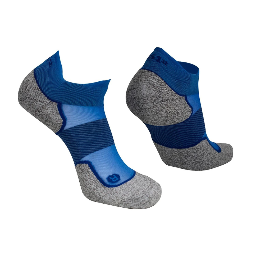 OS1st Pickleball No Show Royal Blue Socks (Unisex) | Mar-Lou Shoes