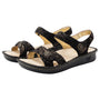 Alegria Vienna Swirling Bronze Leather Sandal (Women's)