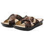 Alegria Vanya Moon Shadow Gold Leather Sandal (Women's)