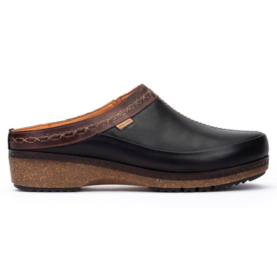 Pikolinos Granada 3922C1 Black Leather Clog (Women's) | Mar-Lou Shoes