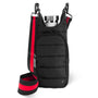 WanderFull Hydrobag Black Matte With Red/Black Strap