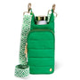 WanderFull Hydrobag Kelly Green With Pattern Strap