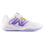 New Balance 696v6 White/Purple Tennis Sneaker (Women's)