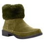 Propet Tabitha Faux Fur Olive Ankle Boot (Women's)