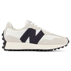 New Balance 327 Sea Salt/White/Black Sneaker (Women's) | Mar-Lou Shoes