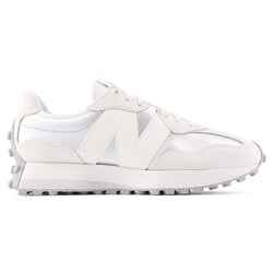 New Balance 327 Silver Metallic Sneaker (Women's) | Mar-Lou Shoes