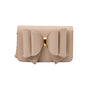 Like Dreams Jane Bow Beige Vegan Crossbody Bag (Women's)