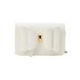 Like Dreams Jane Bow White Vegan Crossbody Bag (Women's)