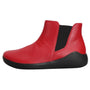 Ziera Yumba Dark Red Leather Chelsea Boot (Women's)