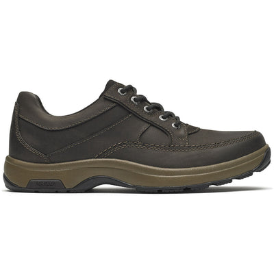 Dunham Midland Brown Nubuck Waterproof Oxford (Men's) | Mar-Lou Shoes