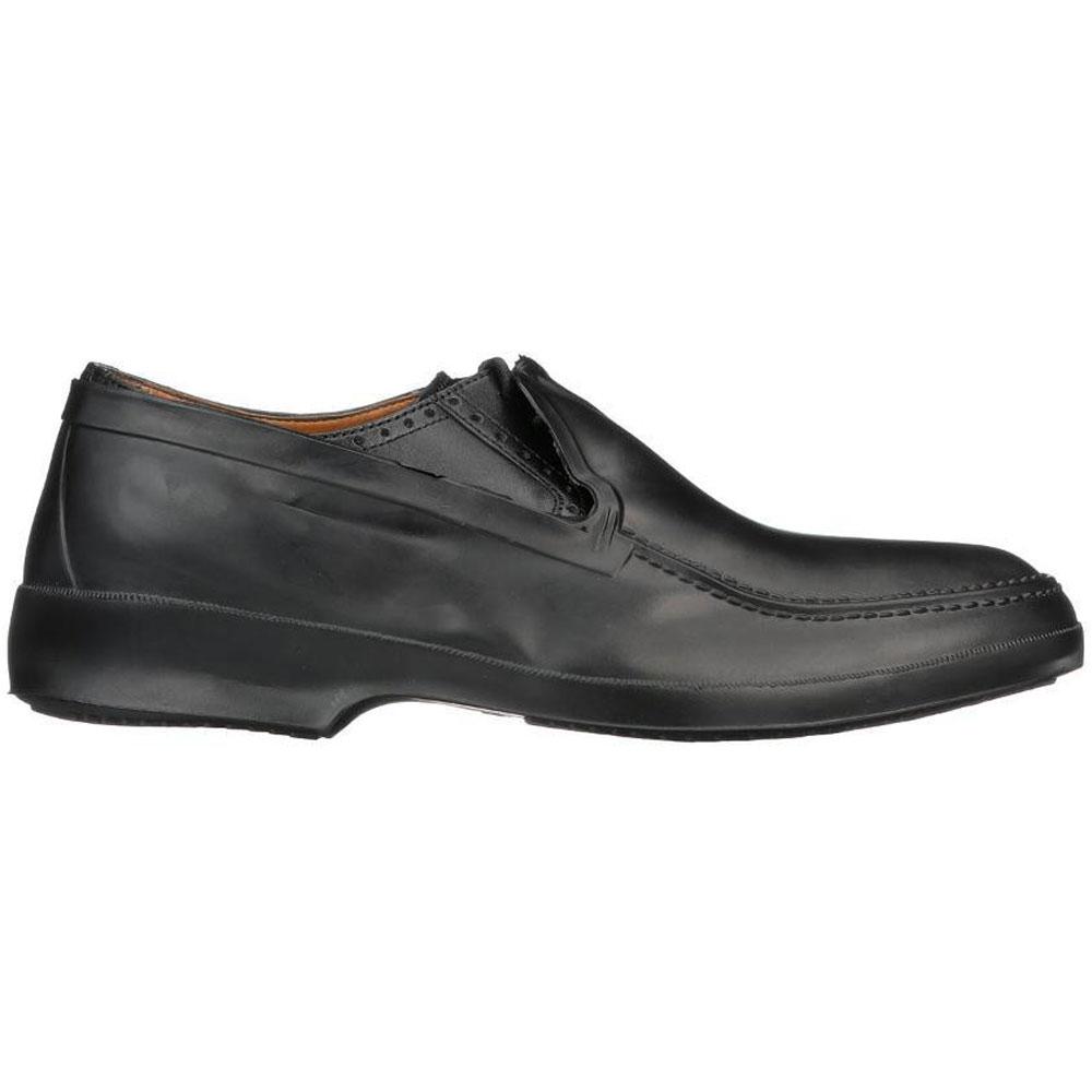 Tingley Dress Rubber Overshoe Moccasin in Black at Mar-Lou Shoes