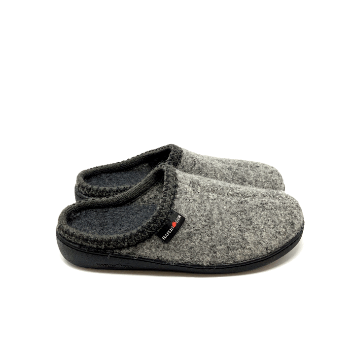 Haflinger men's slippers hard 2025 sole