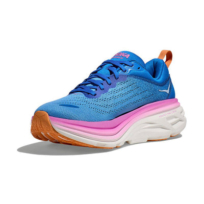 Hoka Bondi 8 Running Shoe Coastal Sky/All Aboard (Women's) | Mar-Lou Shoes