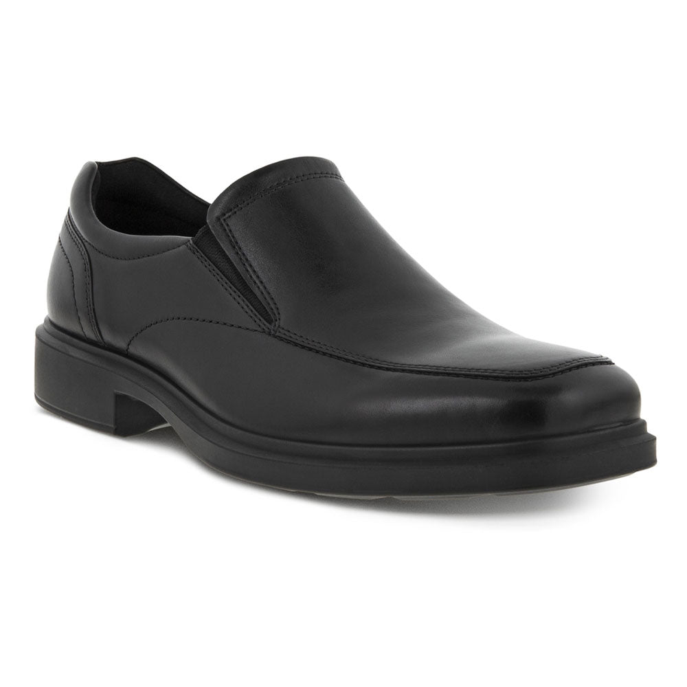 ECCO Helsinki Apron Toe Slip-On Black (Men's) | Mar-Lou Shoes
