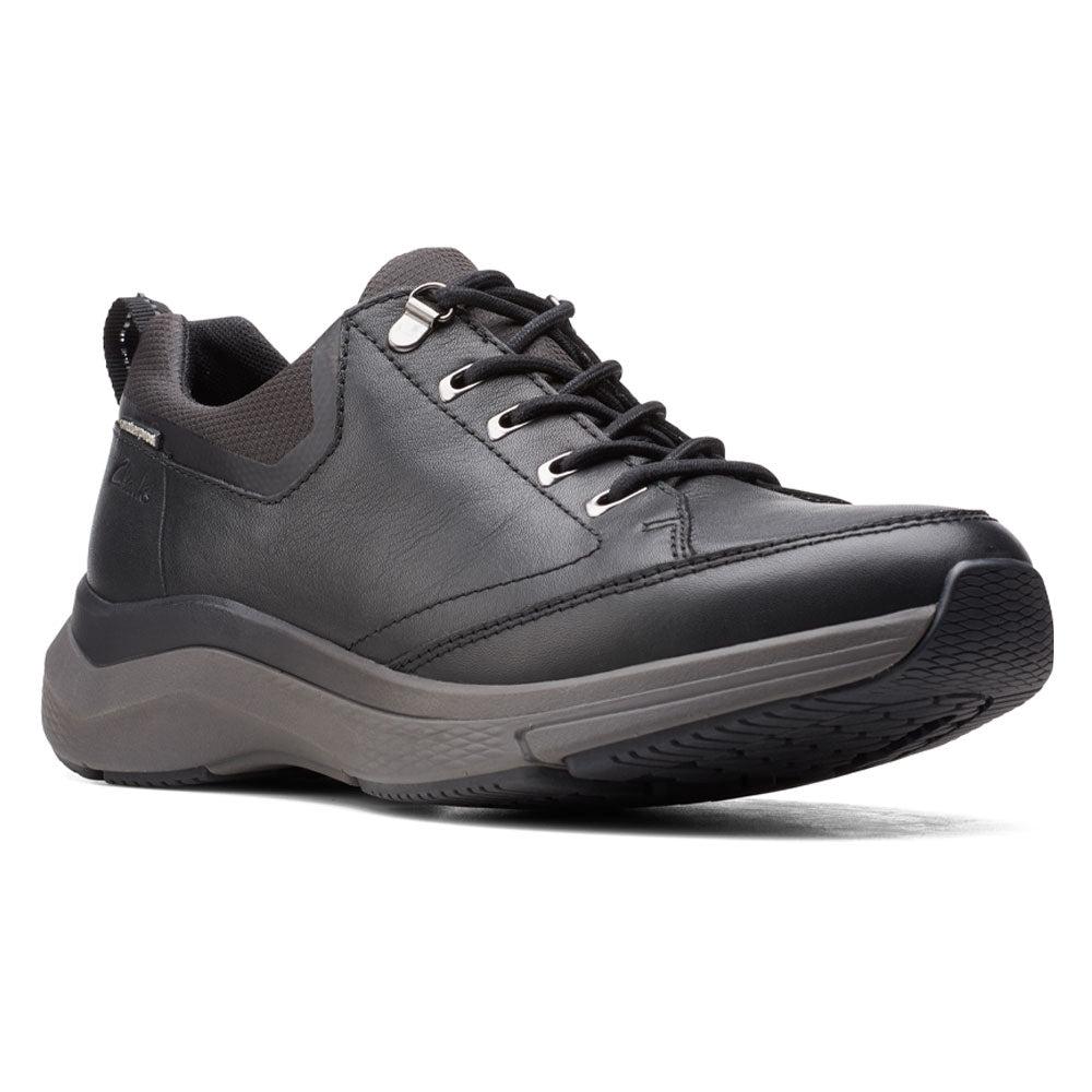 Clarks Wave 2.0 Vibe Black Leather (Men's) | Mar-Lou Shoes