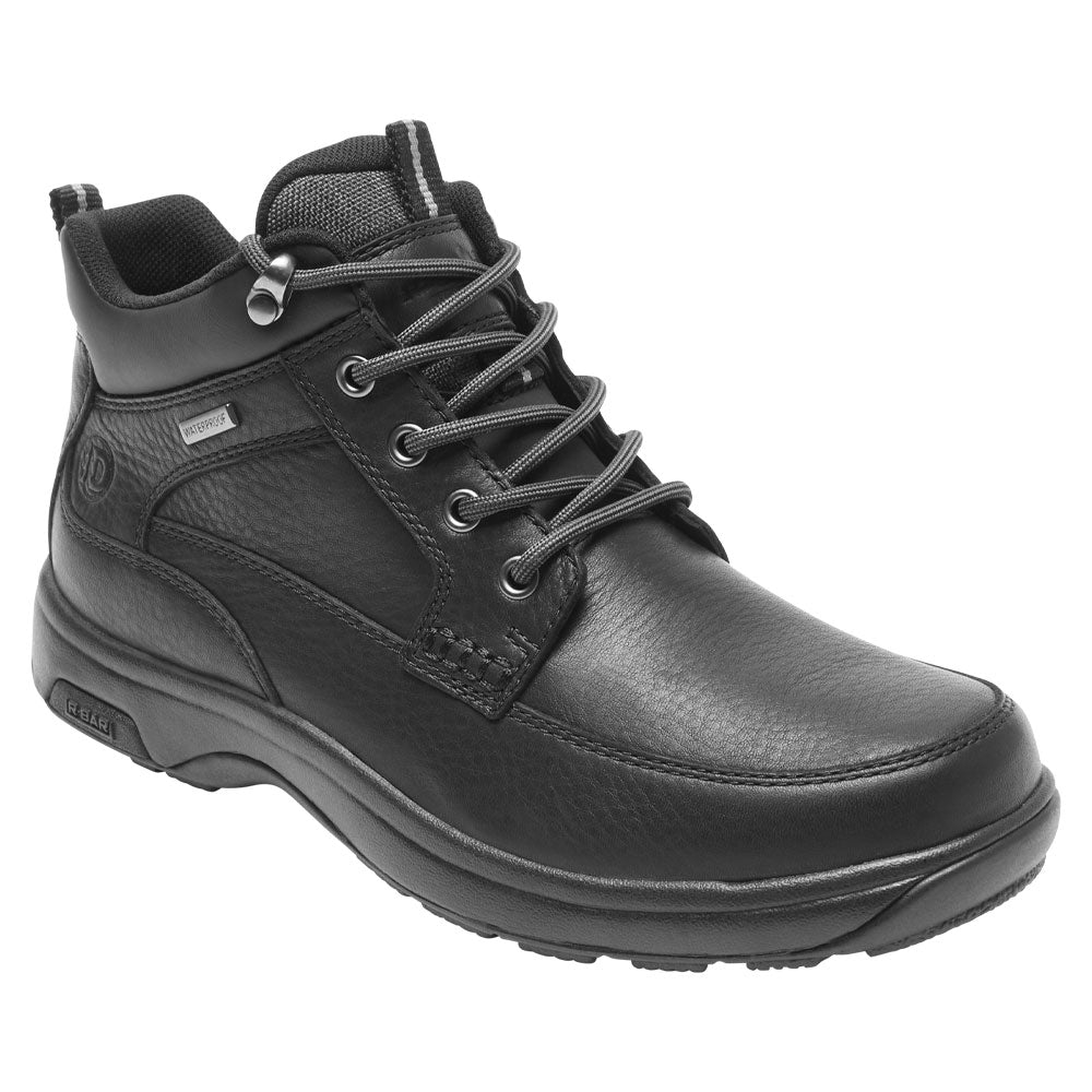 Dunham 8000 Mid Waterproof Boot Black Leather (Men's) | Mar-Lou Shoes â Mar-Lou Shoes®