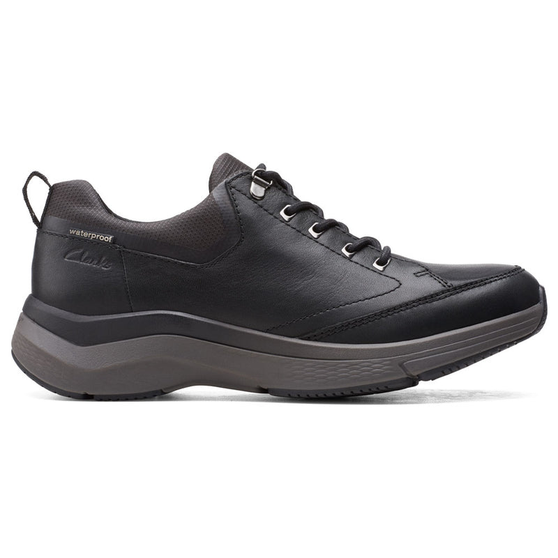 Clarks Wave 2.0 Vibe Black Leather Men s