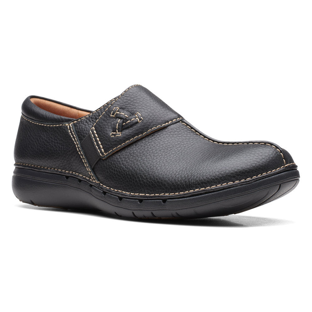Clarks Un Loop Ave Slip-On Black Leather (Women's) | Mar-Lou Shoes Mar-Lou Shoes Clarks Un Loop Ave Slip-On Black Leather (Women's) | Mar-Lou Shoes Mar-Lou Shoes