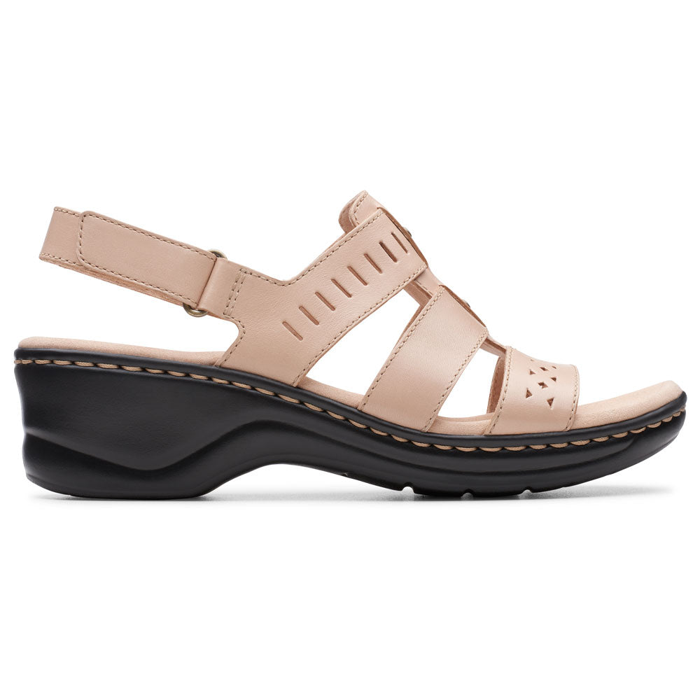 Clarks Lexi Qwin Sandal Blush Leather (Women's) | Mar-Lou Shoes