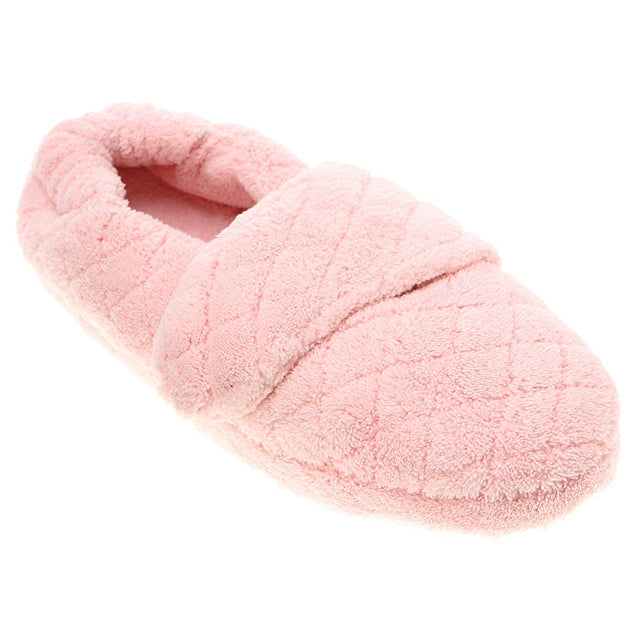 Acorn Spa Wrap Slippers in Pink at Mar-Lou Shoes