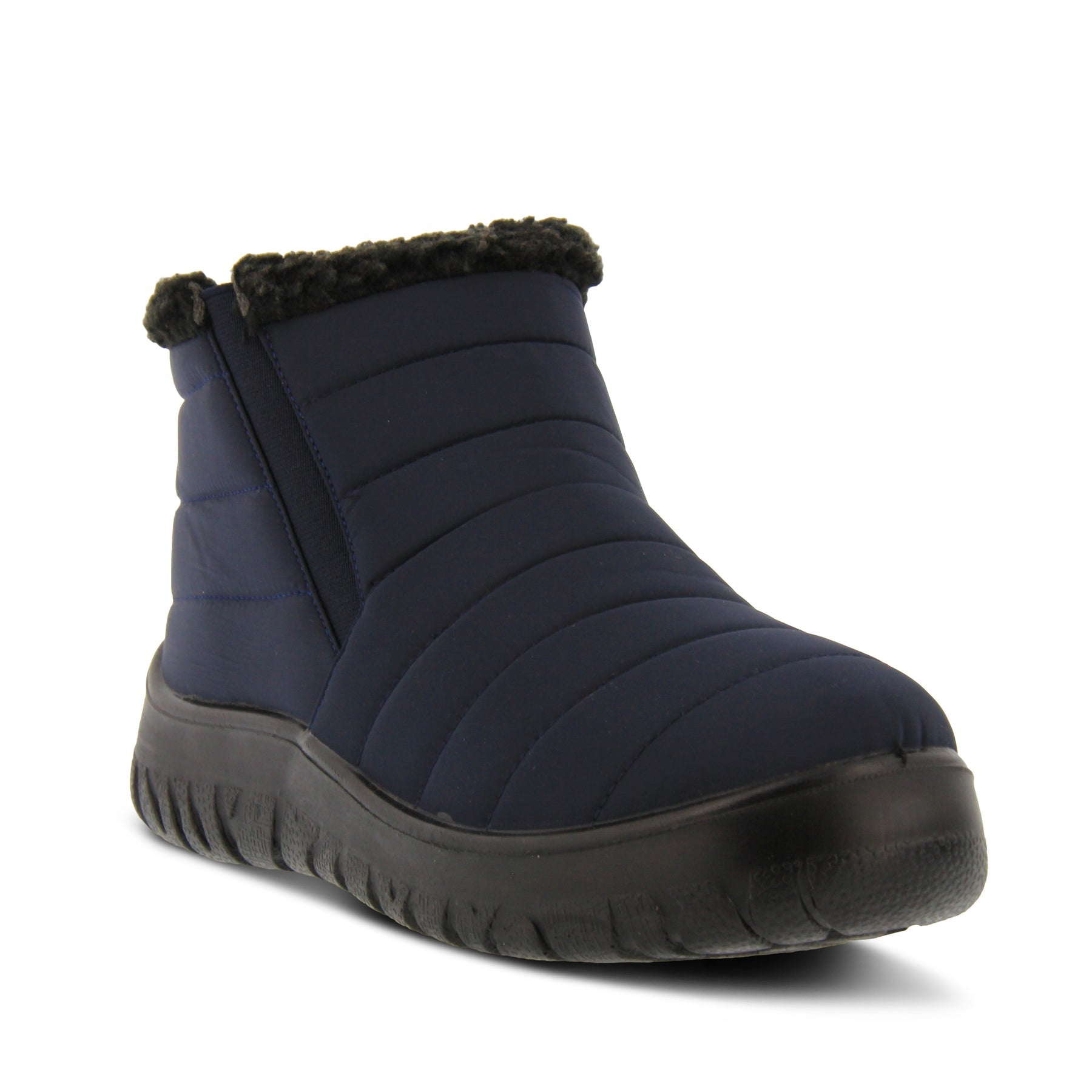 Spring Step Melba Zip Snow Boot Navy (Women's) | Mar-Lou Shoes