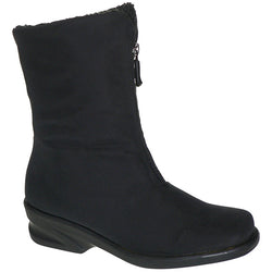 Toe Warmers Michelle Waterproof Boot in Black at Mar-Lou Shoes