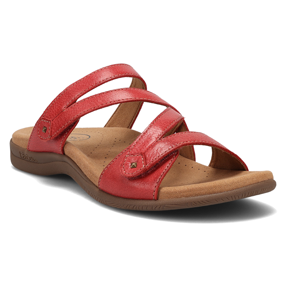 Taos Double U Sandal Red (Women's) | Mar-Lou Shoes