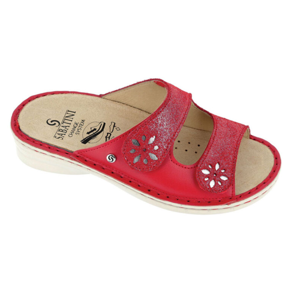 Sabatini Alma Sandal Rosso Brina/Galaxy (Women's) | Mar-Lou Shoes