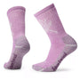 Smartwool Hike Classic Edition Light Cushion Leaf Pattern Crew Socks Meadow Mauve (Women's)