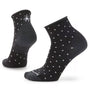 Smartwool Everyday Classic Dot Zero Cushion Ankle Socks Charcoal (Women's)