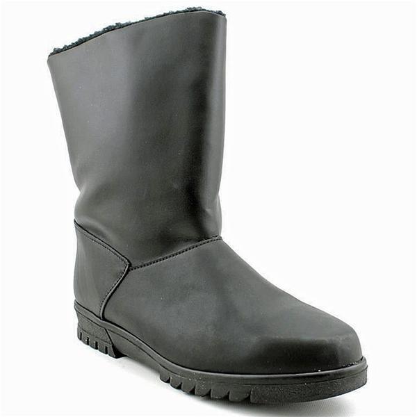 Toe Warmers Summit Waterproof Boot in Black Leather at Mar-Lou Shoes