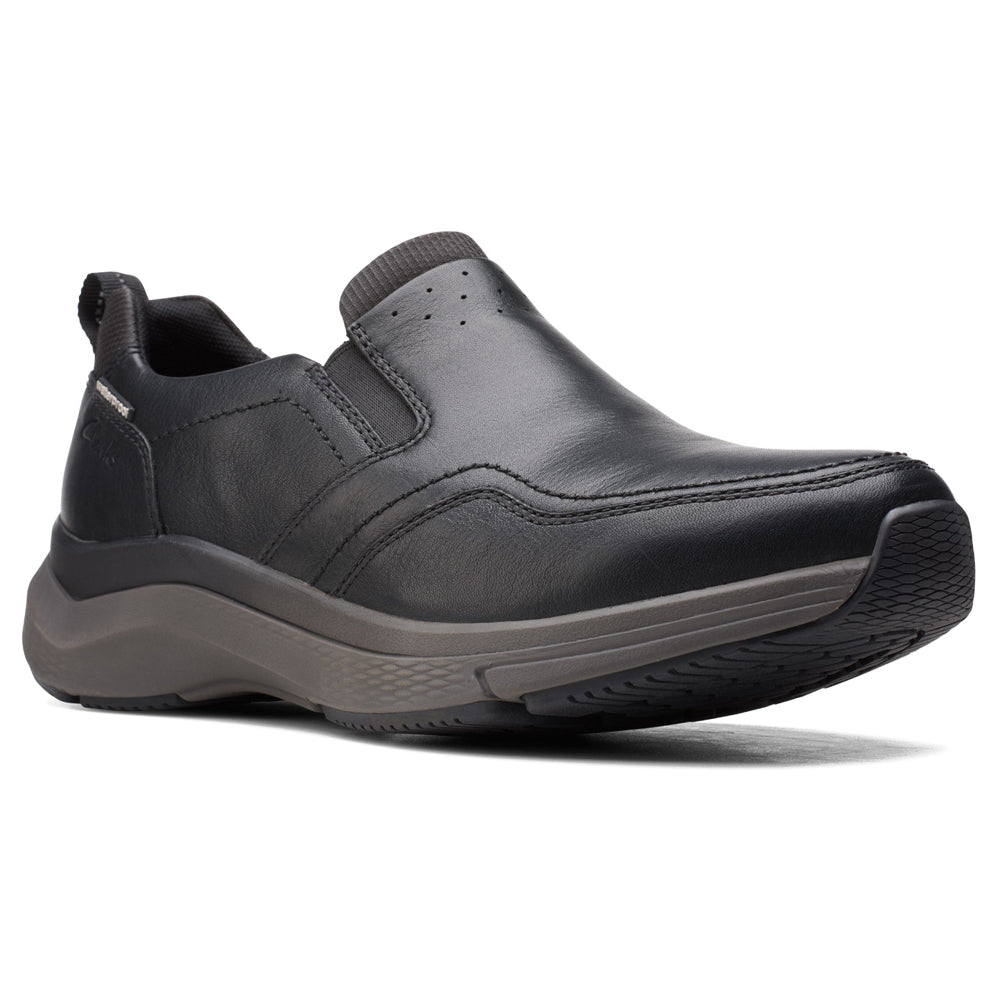 Clarks Wave2.0 Edge Black Leather at